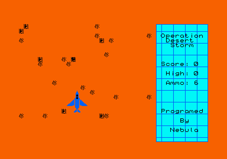 Operation Desert Storm BASIC game